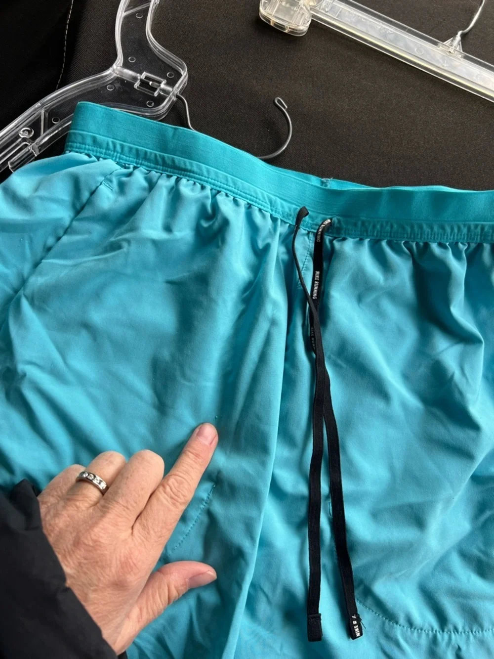 Men’s Nike Aqua Blue Running Shorts Medium